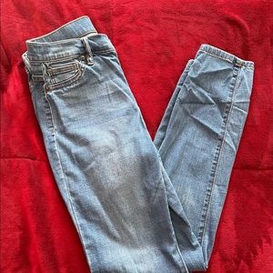 Soho Light Wash High Rise Skinny Jeans